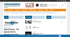 Desktop Screenshot of lehrerrundmail.de